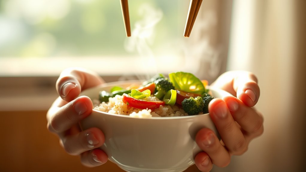 mindful eating enhances presence