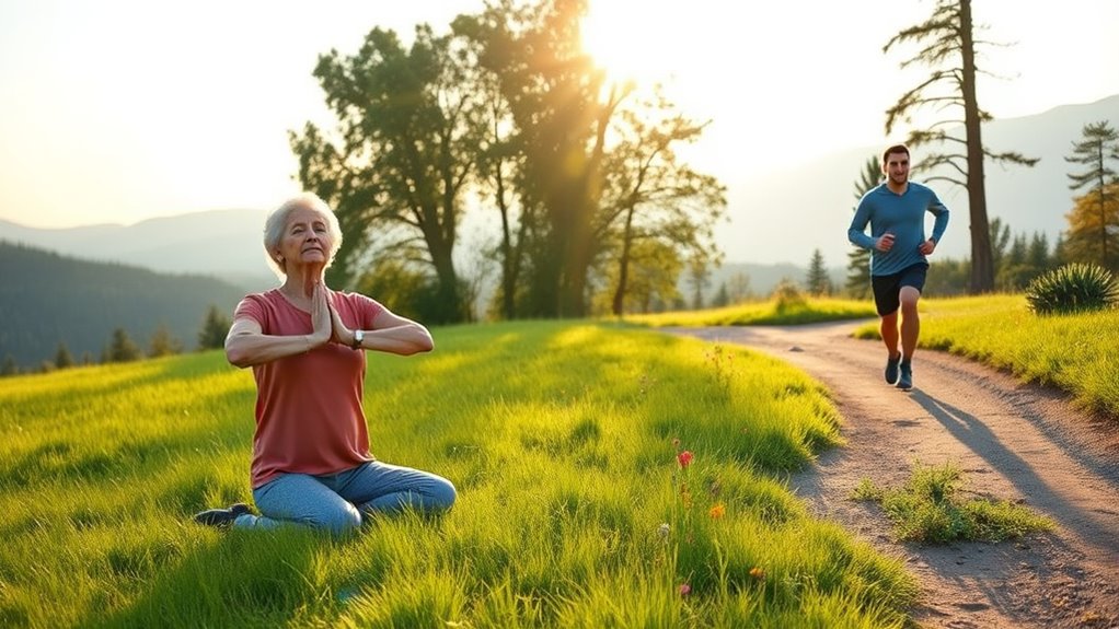 mindful exercise enhances resilience