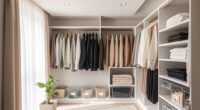 mindful wardrobe decluttering process