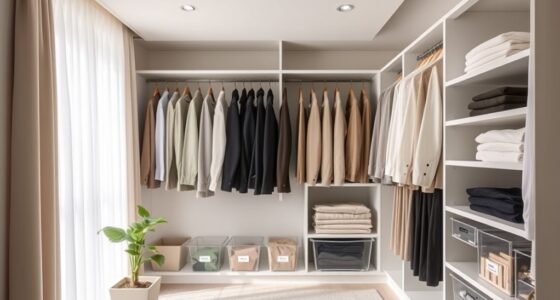 mindful wardrobe decluttering process