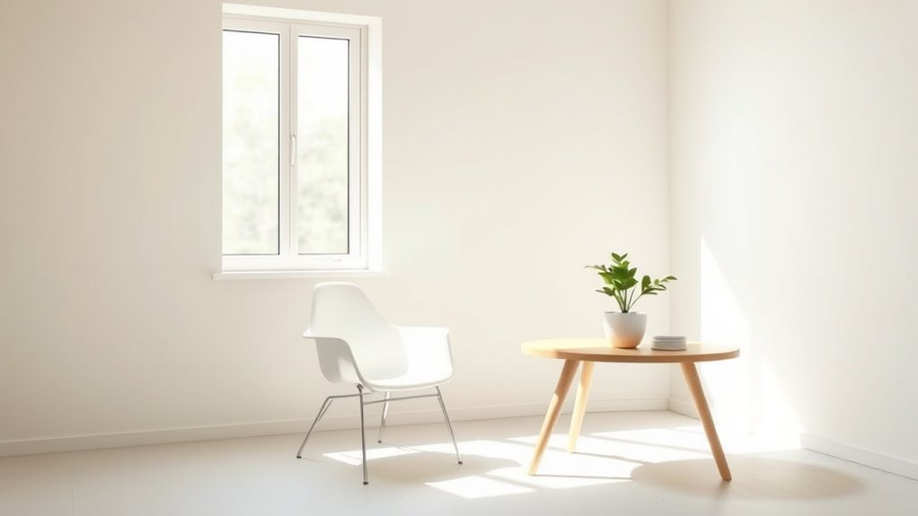 minimalist environment enhances emotional well being