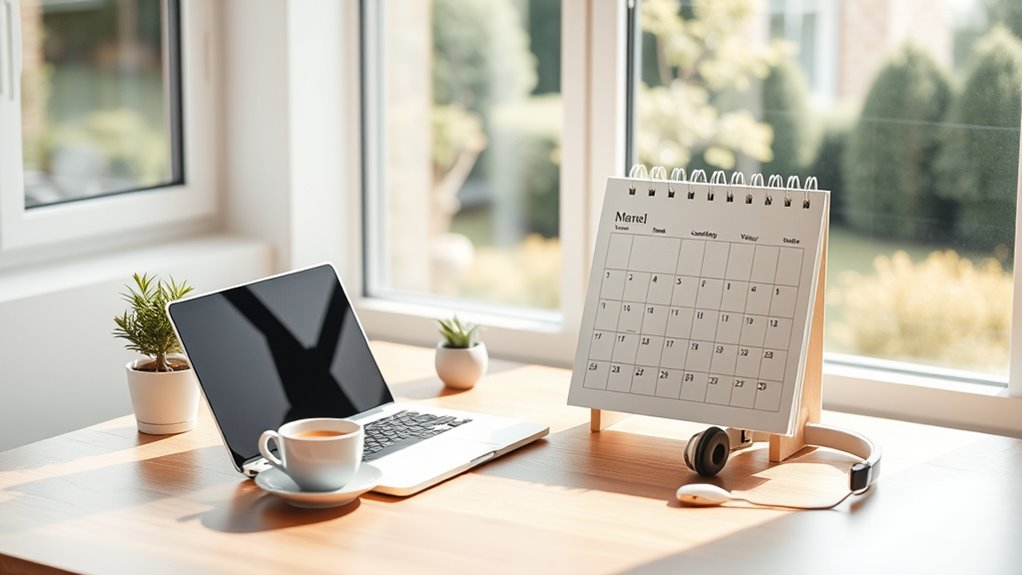 minimize distractions for focus