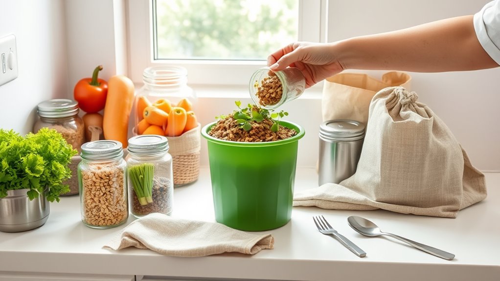 minimize waste through lifestyle