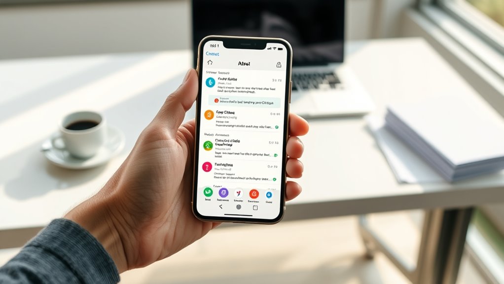 mobile email management efficiency