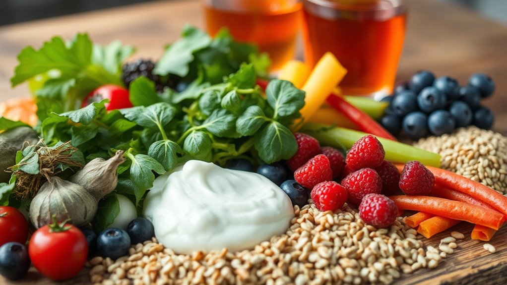 nutrient rich gut supporting foods