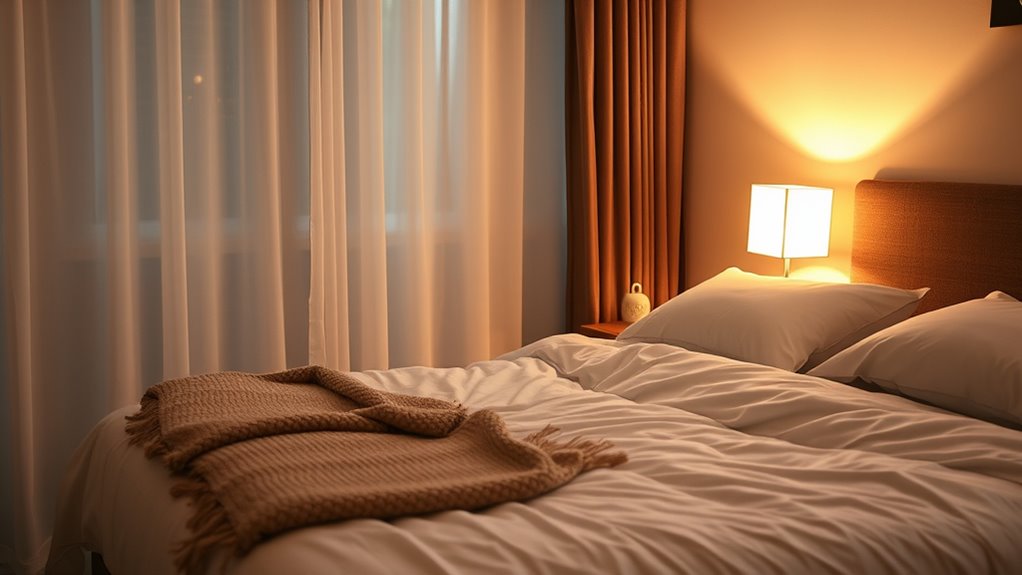 optimize bedroom sleep conditions