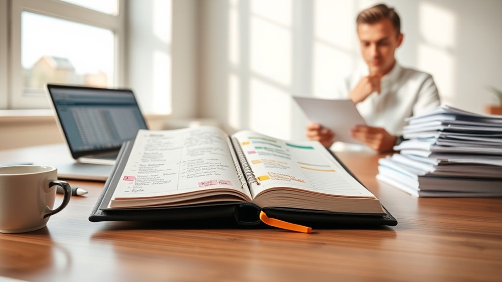 prepare thoroughly for review