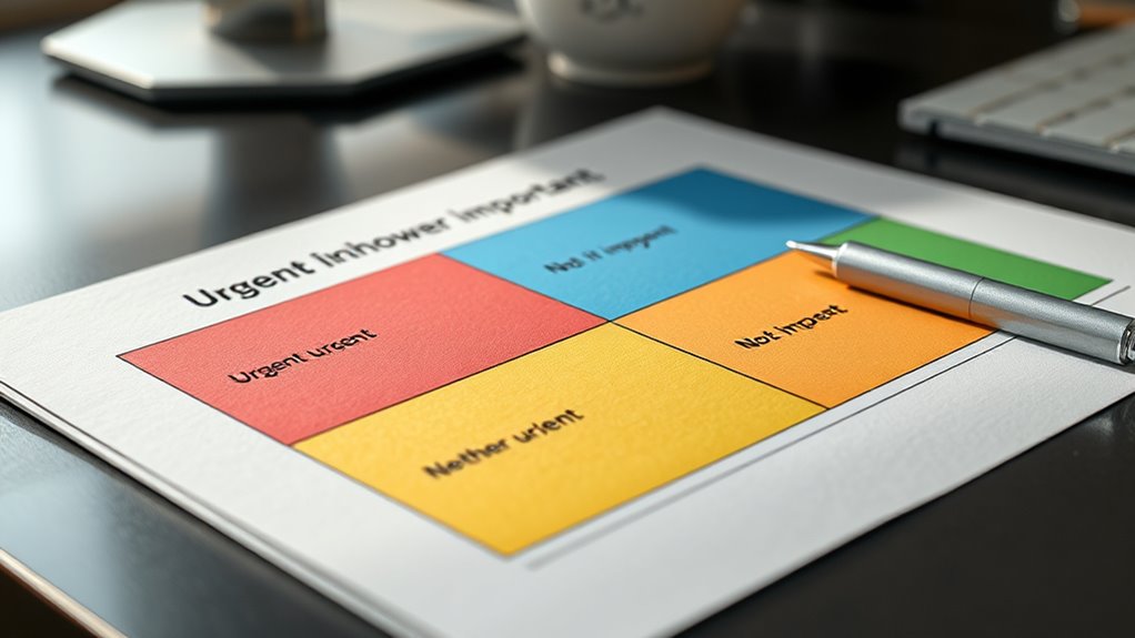 prioritize tasks with matrix