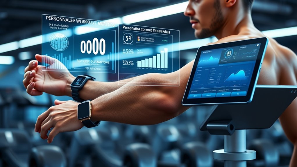 real time fitness data tracking