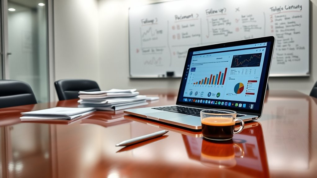 record outcomes and actions