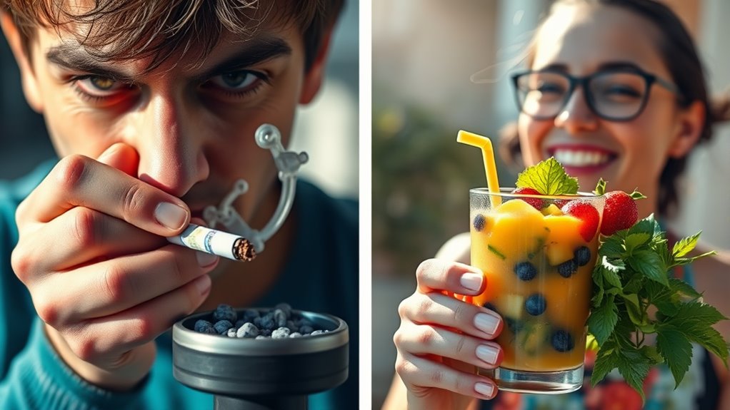 replace negative habits positively