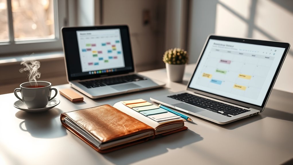 schedule breaks for self care