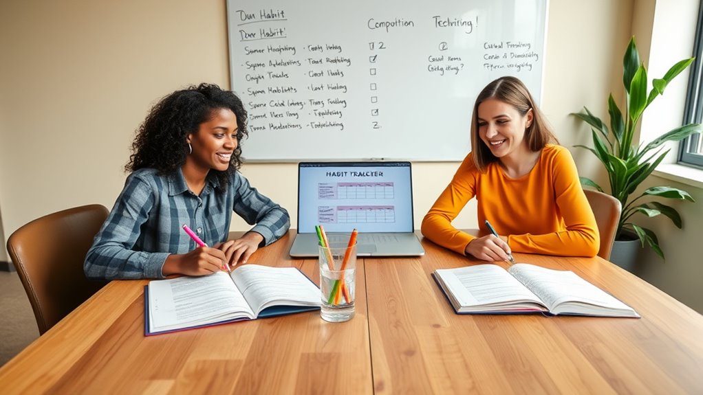 schedule regular progress reviews