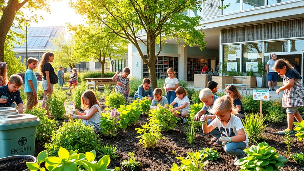 schools successfully promoting sustainability