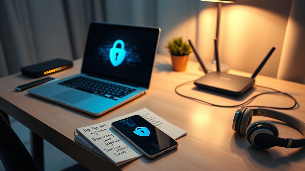 secure remote work practices