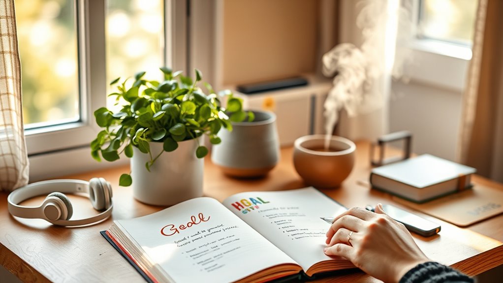 set balanced wellness goals