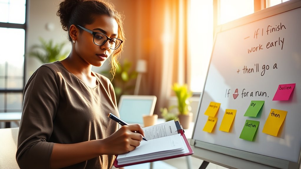 structured plans for behavior change