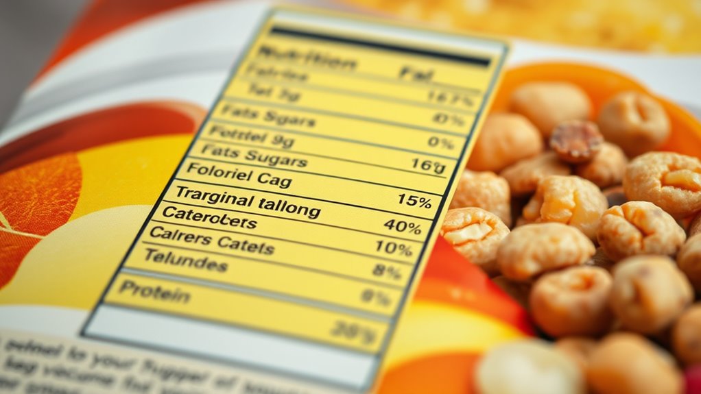understanding food label nutrients