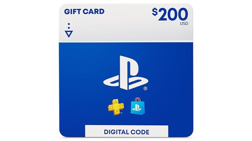 200 digital playstation gift