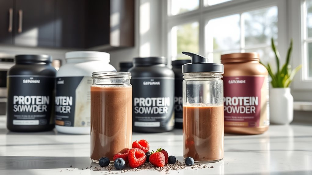 choose high quality low sugar protein