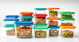 durable glass meal containers