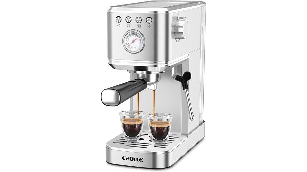 espresso machine with frother