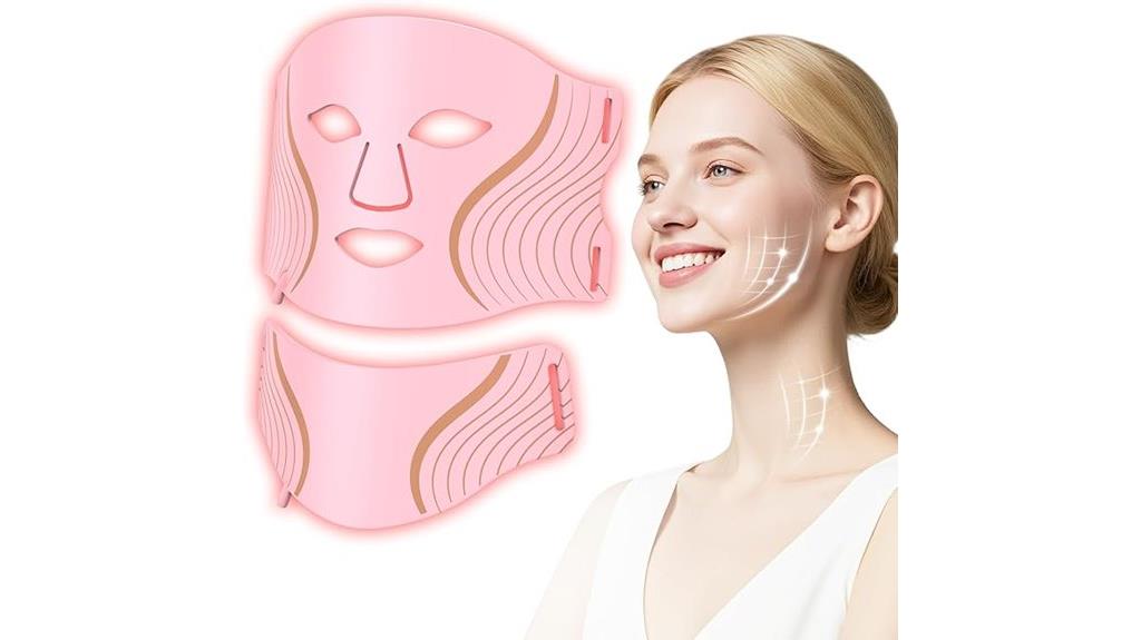 facial and neck treatment