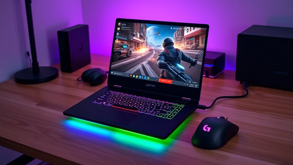 key gaming laptop considerations