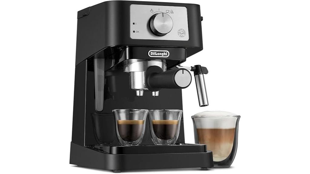 manual espresso brewing appliance