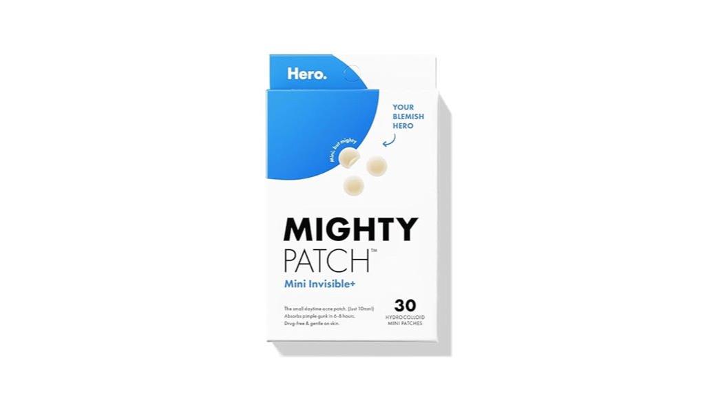mini invisible hydrocolloid patches