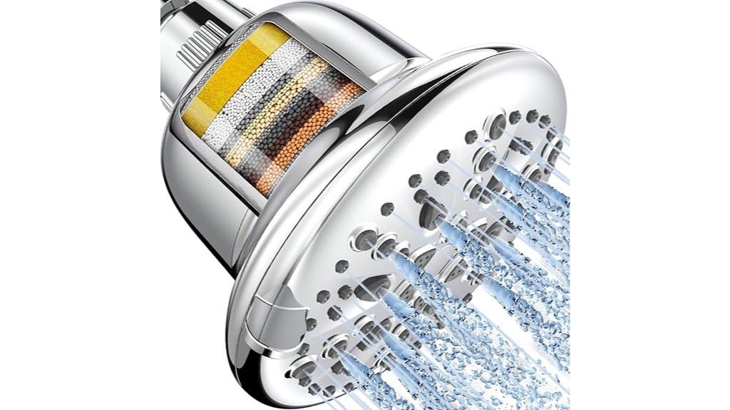 multimode filtered shower head