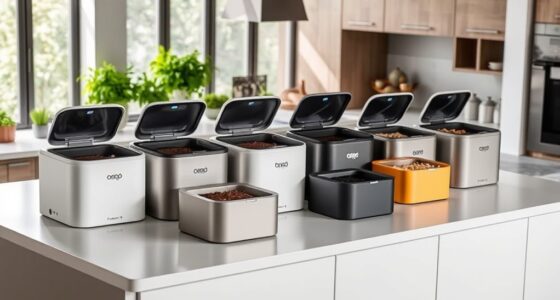 top electric kitchen compost bins