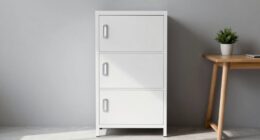 clutter free minimalist storage solution