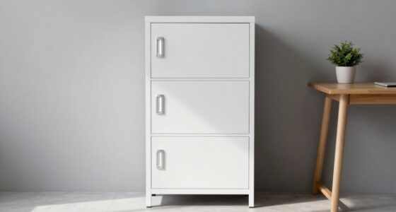 clutter free minimalist storage solution