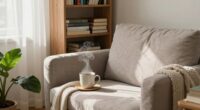 cozy reading corner sofa