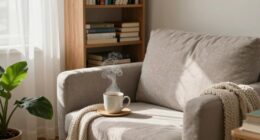 cozy reading corner sofa