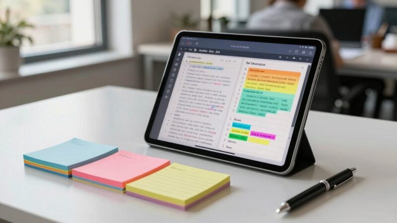 Best Tablet for Note Taking at Work: Digital Notes vs Paper Notes for ...