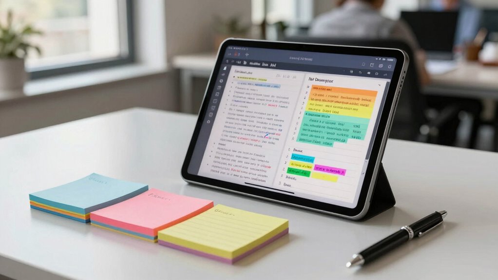 digital vs paper notes