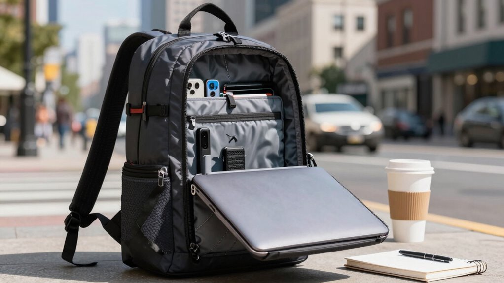 durable organized commuter backpack