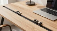 effortless desk cable organization