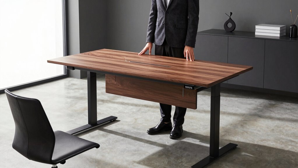 ergonomic adjustable desk selection