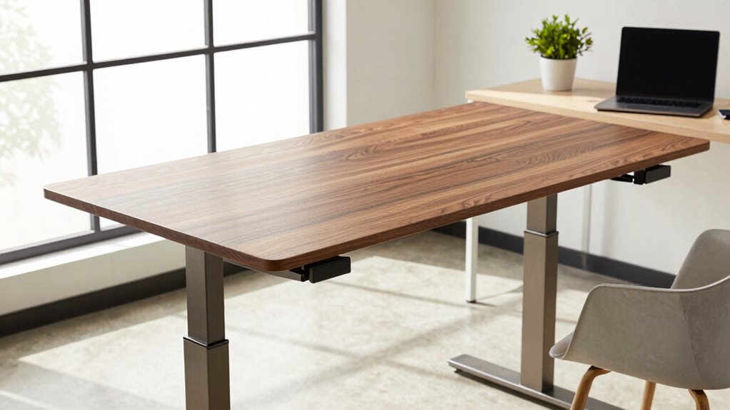 ergonomic adjustable organized workspace