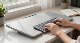 ergonomic keyboard tray benefits