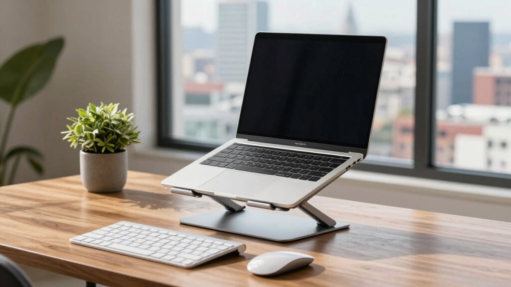 ergonomic laptop stand benefits