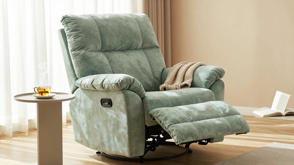 ergonomic recliner for comfort