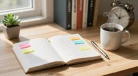 establish consistent planning routines