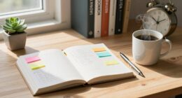 establish consistent planning routines