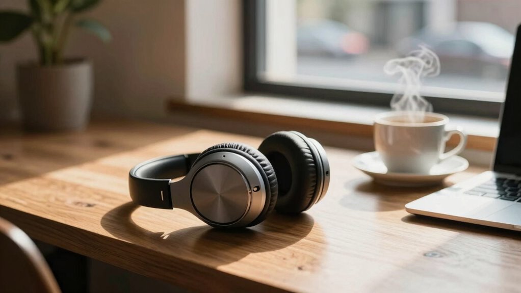 focus with noise cancelling headphones