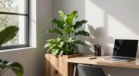 indoor plants enhance focus