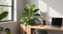 indoor plants enhance focus